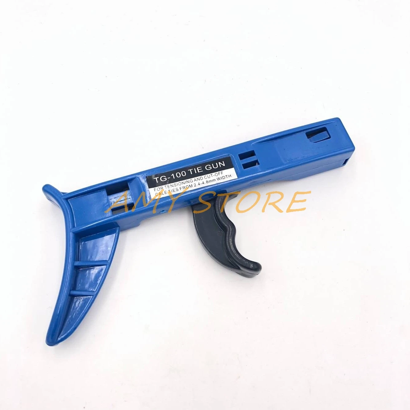 TG-100 케이블 타이 고정 건, 나일론 케이블 타이 랩용 수동 플라스틱, 너비: 2.4-4.8mm, 지퍼 장력 도구