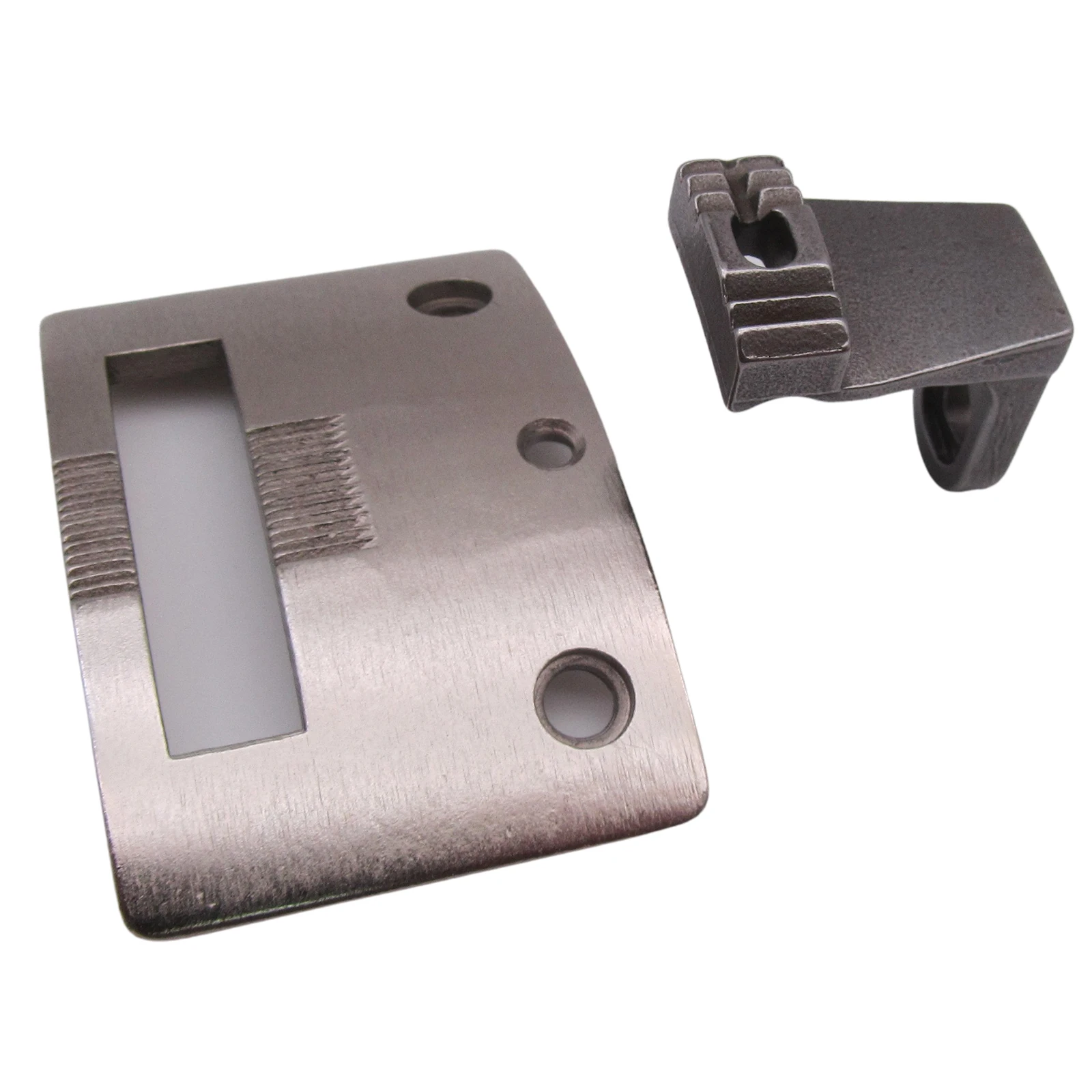 1SET Throat Plate & Feed Dog FOR JUKI TSC-441,TSC-461,TSN-421 Cylinder-bed Sewing Machines