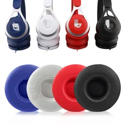 1 Pair for Beats EP Wired Headset Earphones Sponge Earmuffs Double-sided Rubber Case Replacement Accessories Leather Earpads