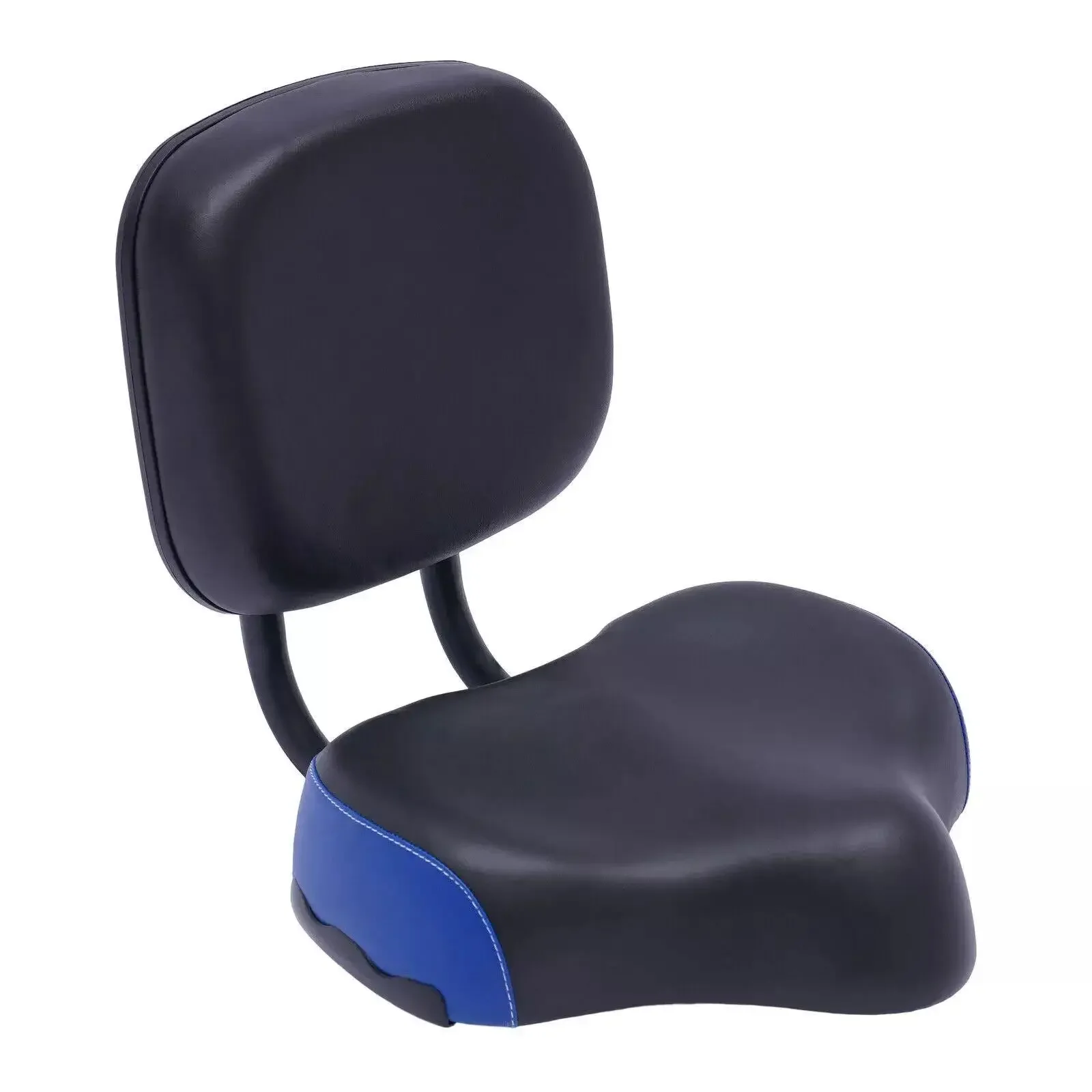 

Wide Comfort Scooter Seat w/ Backrest | Trike-Style Padded Cushion for Long Rides | Universal Fit & Ergonomic Support