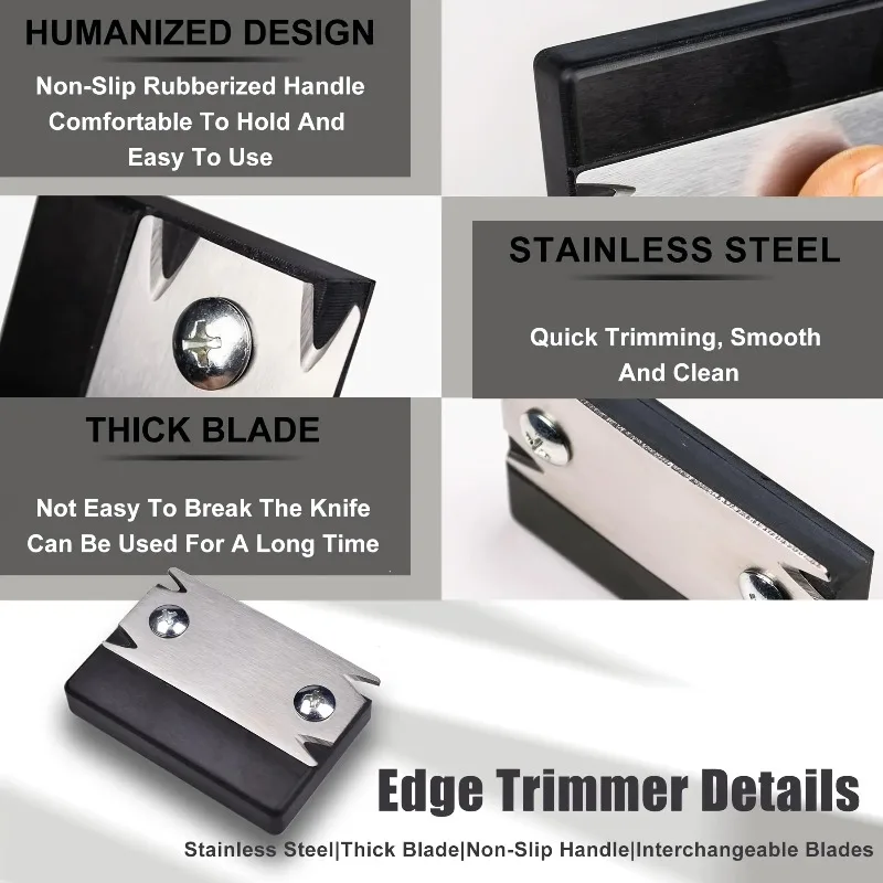 Woodworking edge trimmer, right angle woodworking planer, edge banding scraper, chamfering scraper, woodworking manual tool