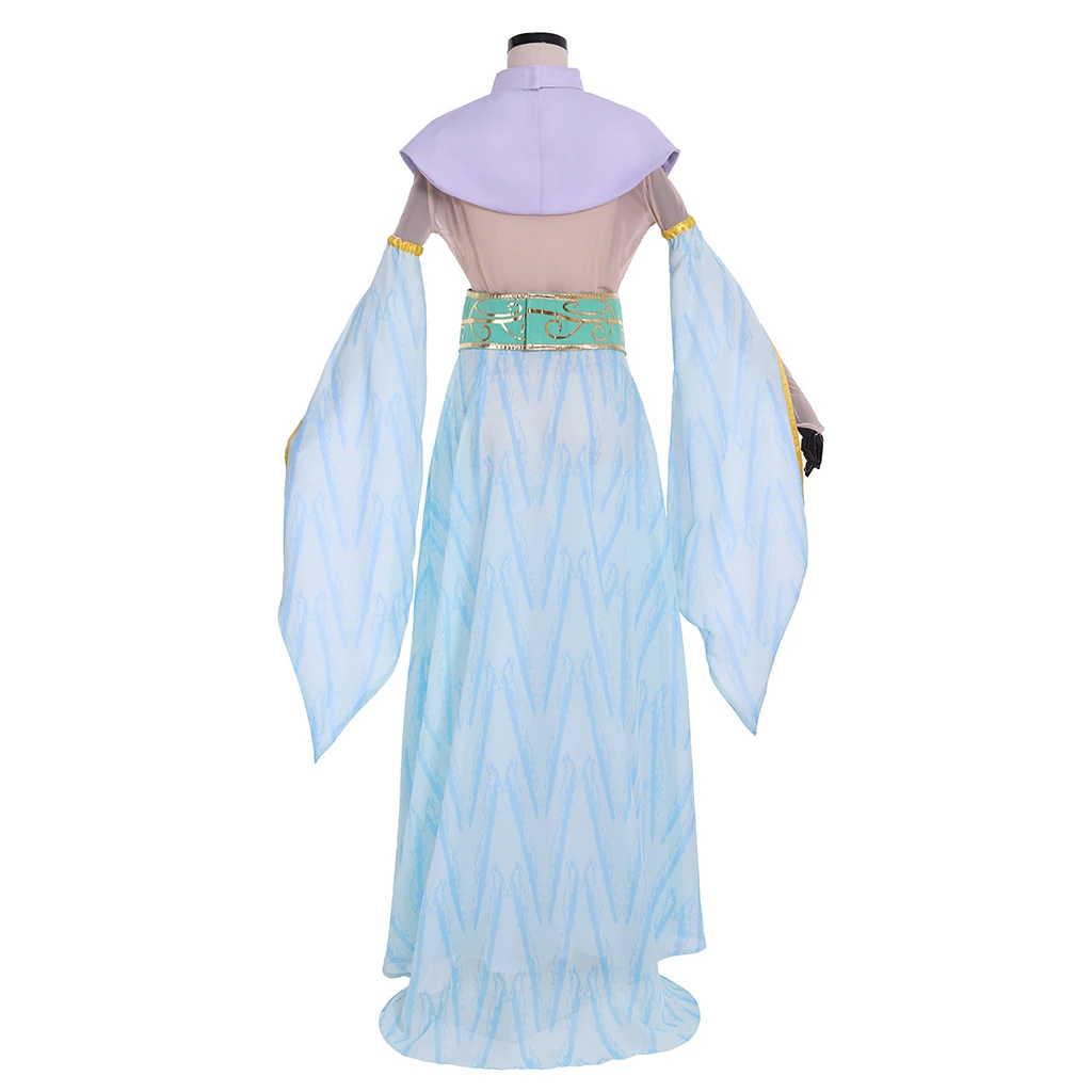 Game Nadia Cosplay Priestess Costume For Women Elegant Sexy Dress Uniform Suit Halloween Carnival Party Stage Show Gown