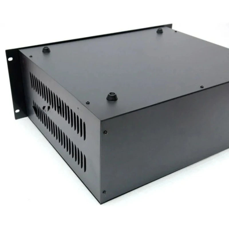 Chassis power communication server chassis for 425*170*350 mm black 19 inch 4U project DIY chassis data switch box