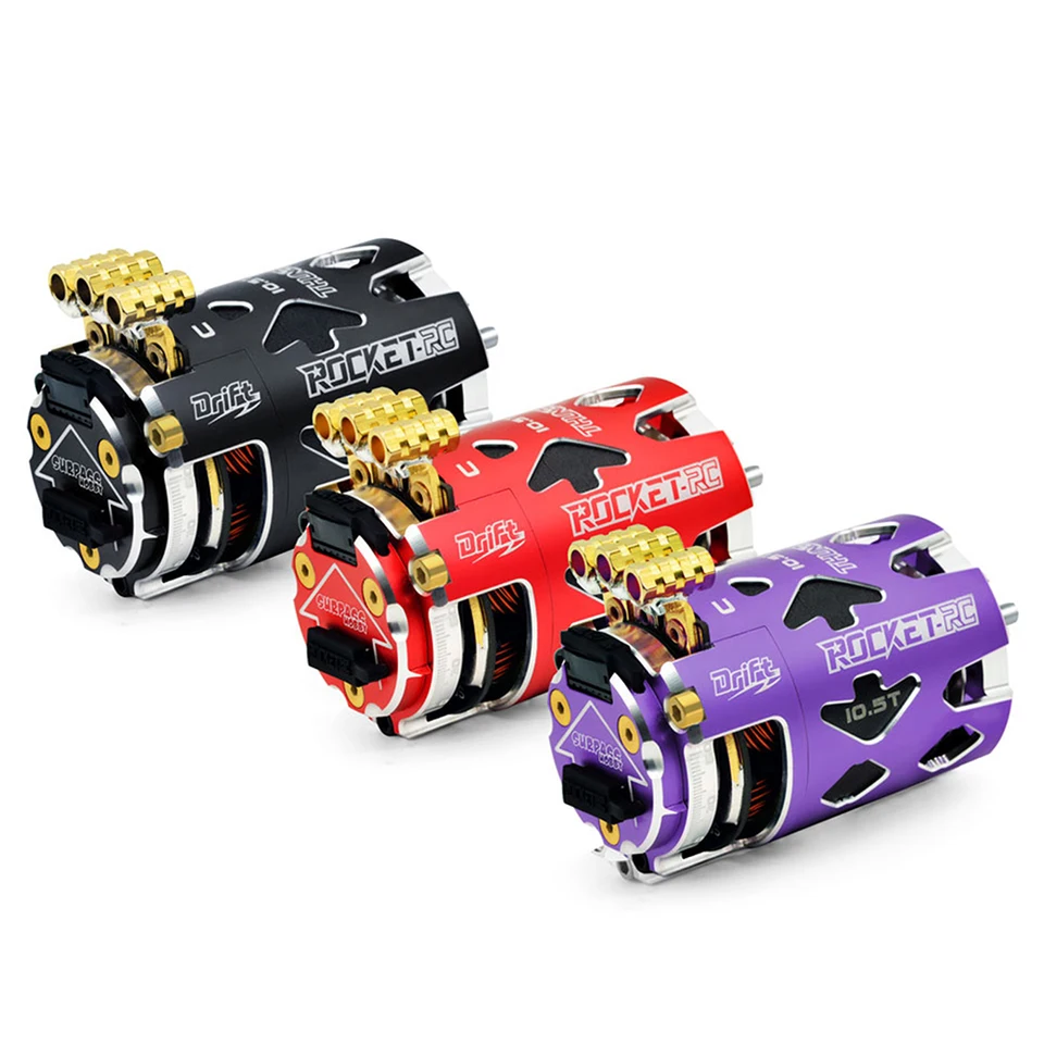 Rocket RC Brushless Motor Thunder 540 Sensored 10.5T 13.5T 3.175