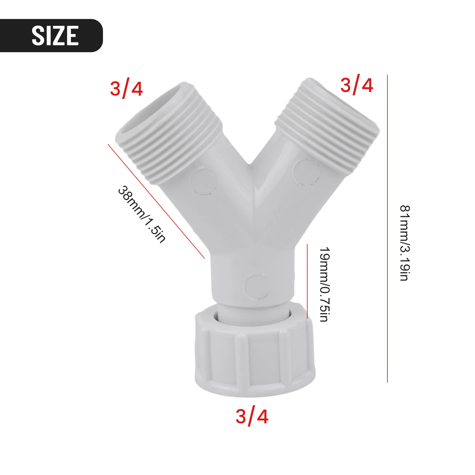 

Y-разветвитель для столярных работ улучшите вашу настройку для мытья посуды и стирки с помощью Y-разветвителя столярного рабочего места, подходящего для всех стиральных машин!