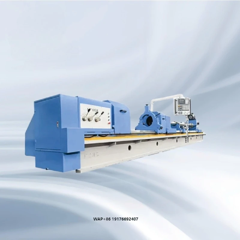Machine industrielle de perçage et d'alésage CNC pour trous profonds, efficace pour l'industrie lourde, haute précision