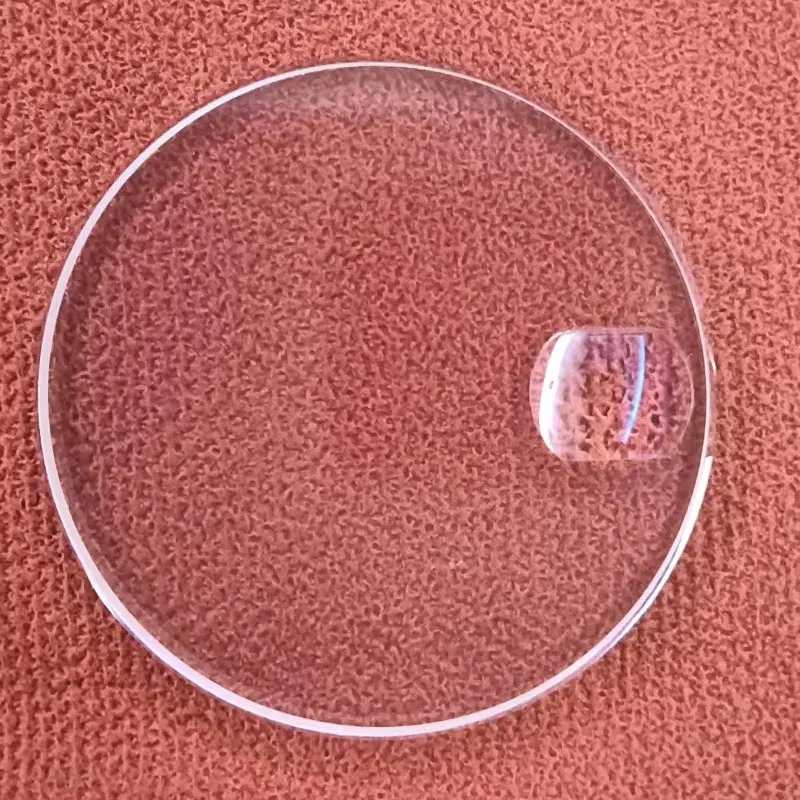 Flaches, dickes 2,5 mm, Durchmesser 30,5 mm, transparentes Kristall-Mineral-Saphirglas, Uhrenteile – Detail 4