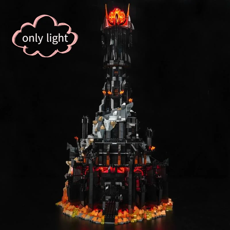 

Creative LED Light Set Compatible For 10333 Barad Dur Building Blocks Model Toys Decorative Lamp Gift (Only Lights NO Blocks)