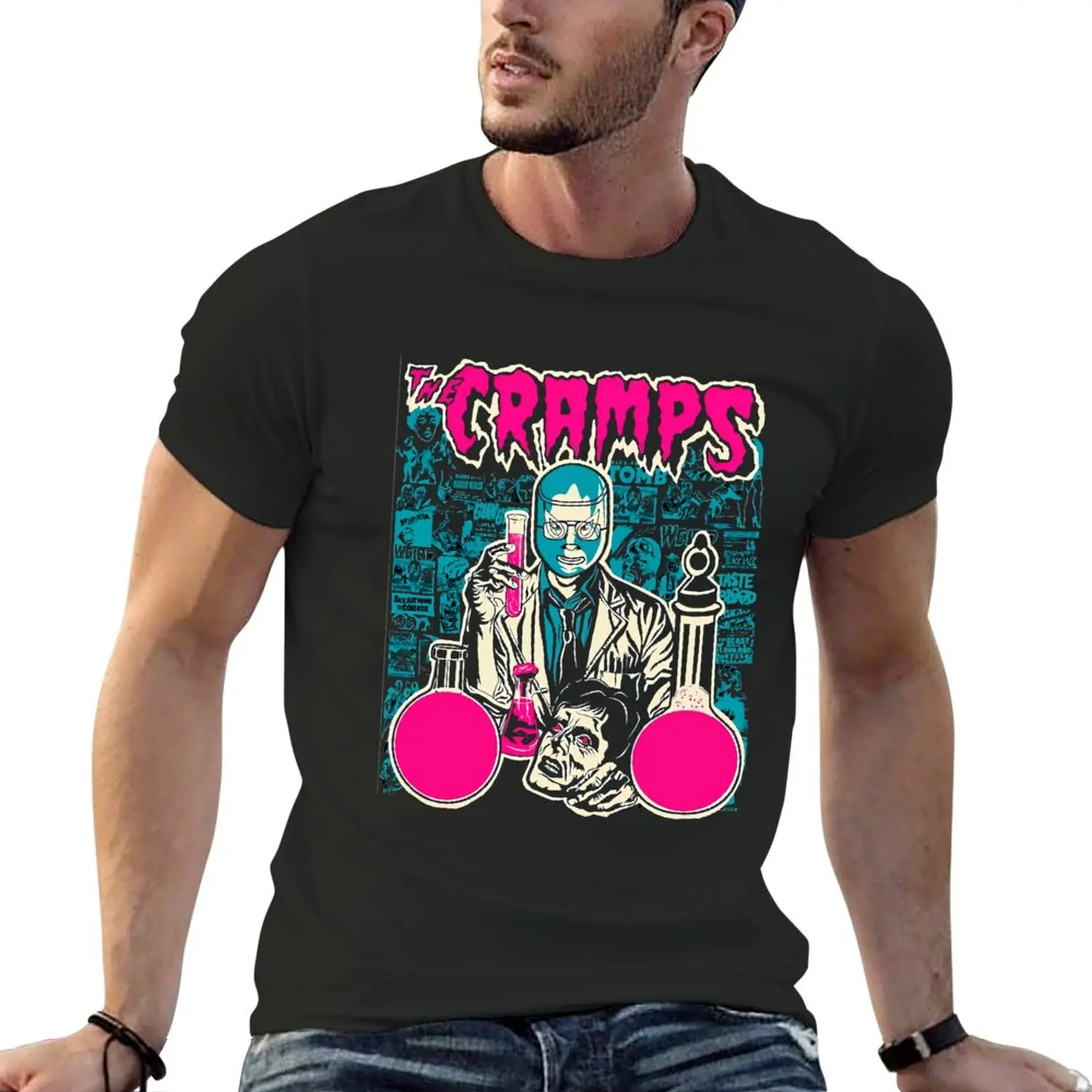 New La tournée des Cramps des années 80 T-shirt essentiel T-Shirt t-shirts man sweat shirt t shirt man mens t shirt graphic