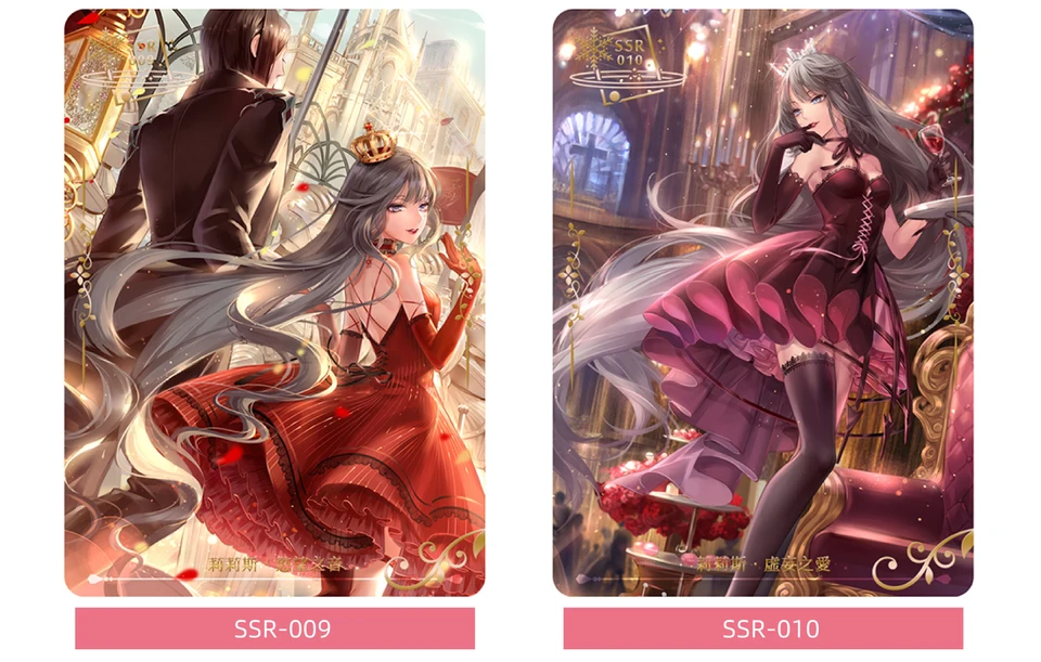 Infinito nikki cartão divertido nuan nuan grande meow pacote anime