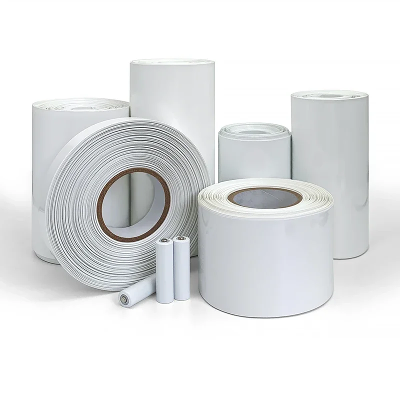Width 130mm~500mm 18650 Battery Wrap PVC Heat Shrink Tube Insulated Film Wrap Lithium Case Cable 1M/2M/3M/4M/5M/10M