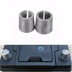 Convertidores de terminales de batería automáticos, manguitos adaptadores de poste, batería negativa positiva, cuña de reparación de terminales de conexión, 2 piezas