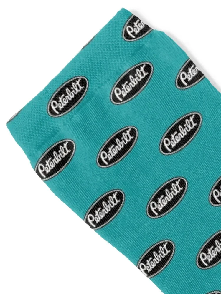 Peterbilt Truck logo Black white Socks Crossfit ankle Girl'S Socks Men's