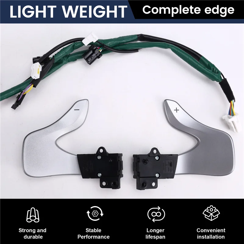 

AB96-Car Paddles Shift With Wiring Harness Kits For Hyundai Sonata YF I45 2011-2014 967703S000,967803S000,569913S310