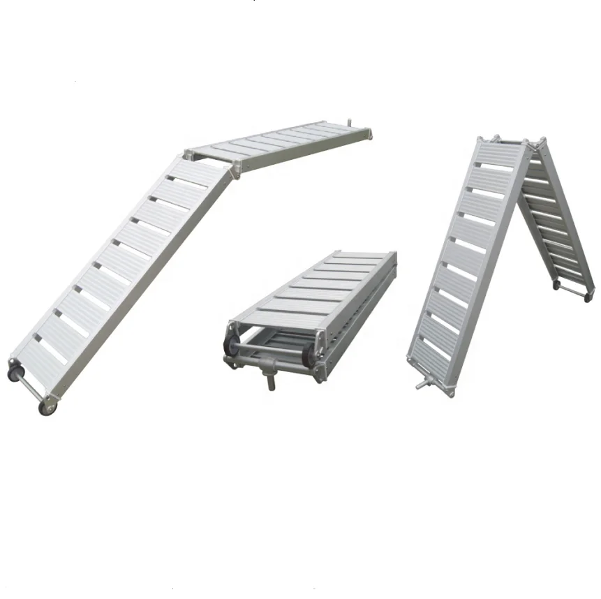 Lightweight Anti-slip Boat Yacht Folding Marine Aluminum Gangway Ladders
