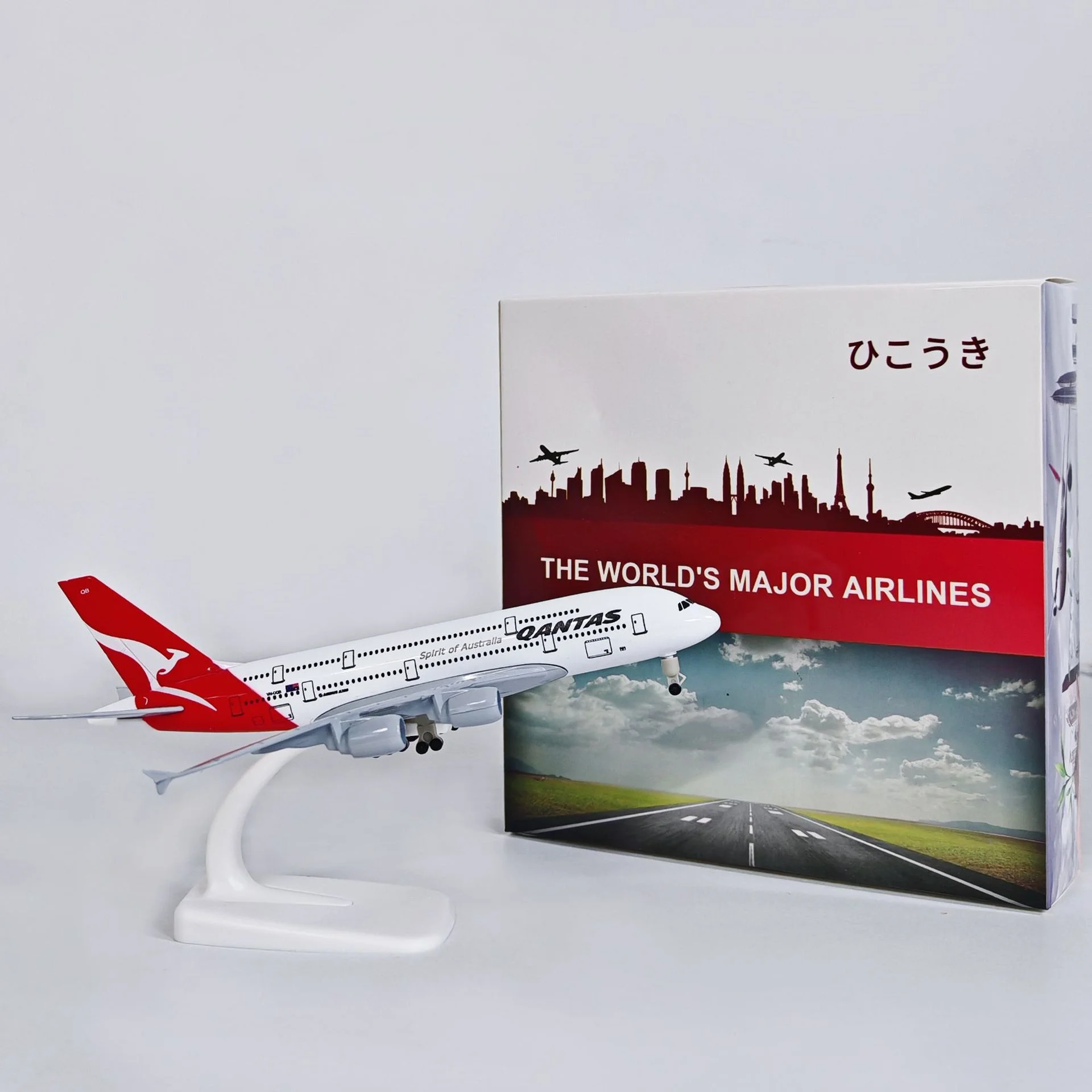 20cm Alloy Metal Scale Plane Air Australian Qantas A380 Airlines Airplane Model Airbus 380 Model Planes Boys Gifts Toys