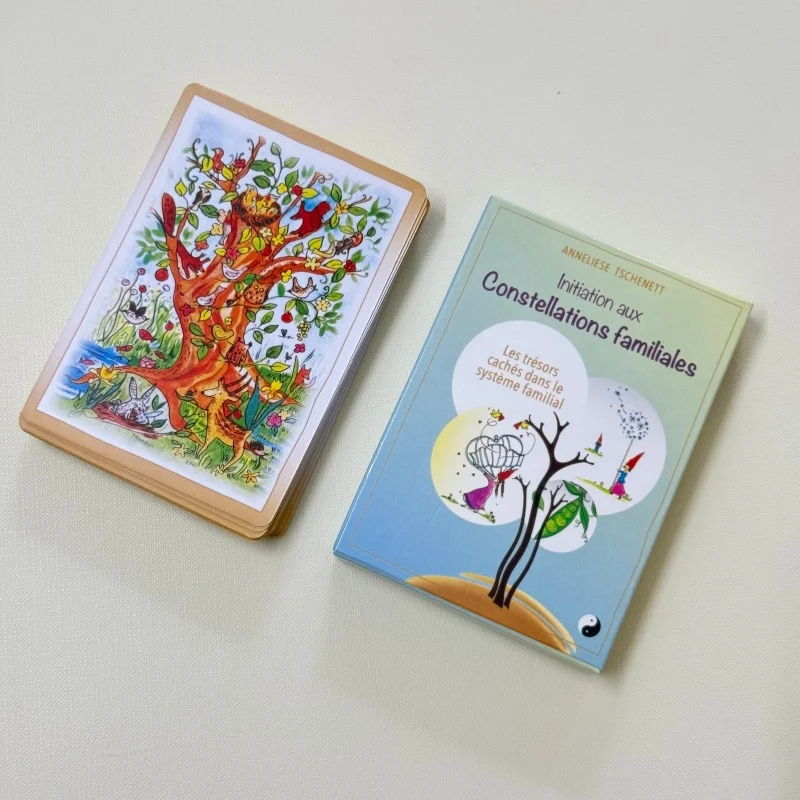 Initiation Aux Constellations Familiales Oracle Cards French Version Family Healing Fate Divination Oracle Deck