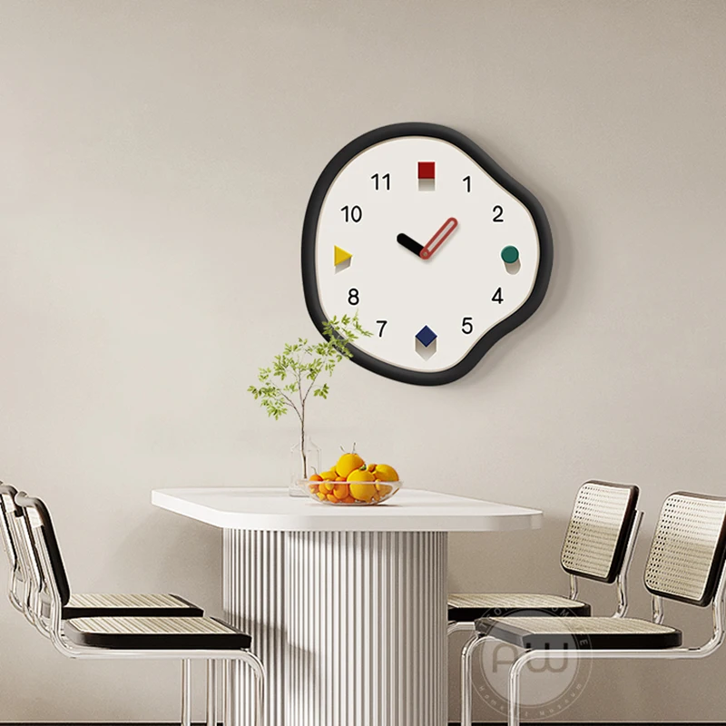 

Gaming Room Design Wall Clock Minimalist Mid Century Simplicity Restaurant Clock Creative Personalized Reloj De Pared Decoration