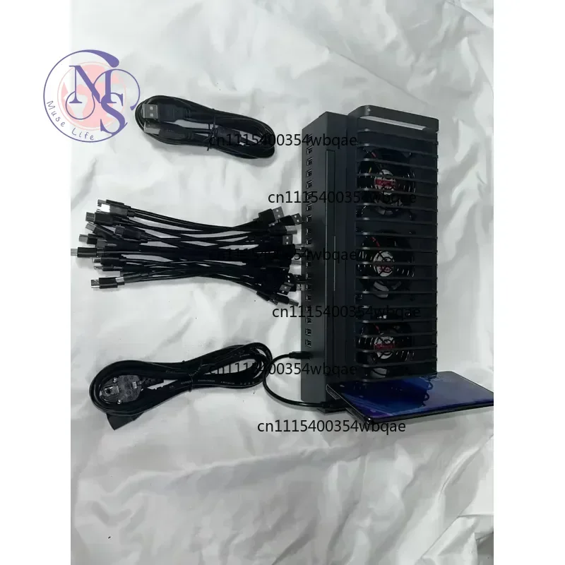 ZOCI-FOR- USB Ports Box Phone Farm USB Hub, Android Device Batch Synchronization Smart Control Management Box