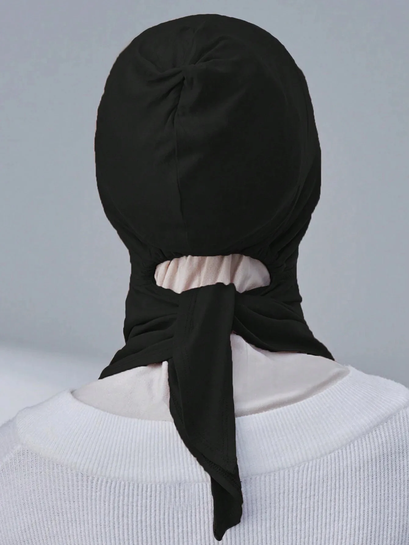 غطاء رأس نسائي مع غطاء رأس ببطانة داخلية يغطي الرأس، قبعة سحب لتدفئة الرقبة من الكريستال العمامة