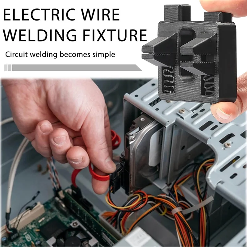 

AB34-2PCS Electric Wire Welding Fixture Welding Electrode Holder Lead For MIG, TIG And Spot Welding Welding Electrode Holder