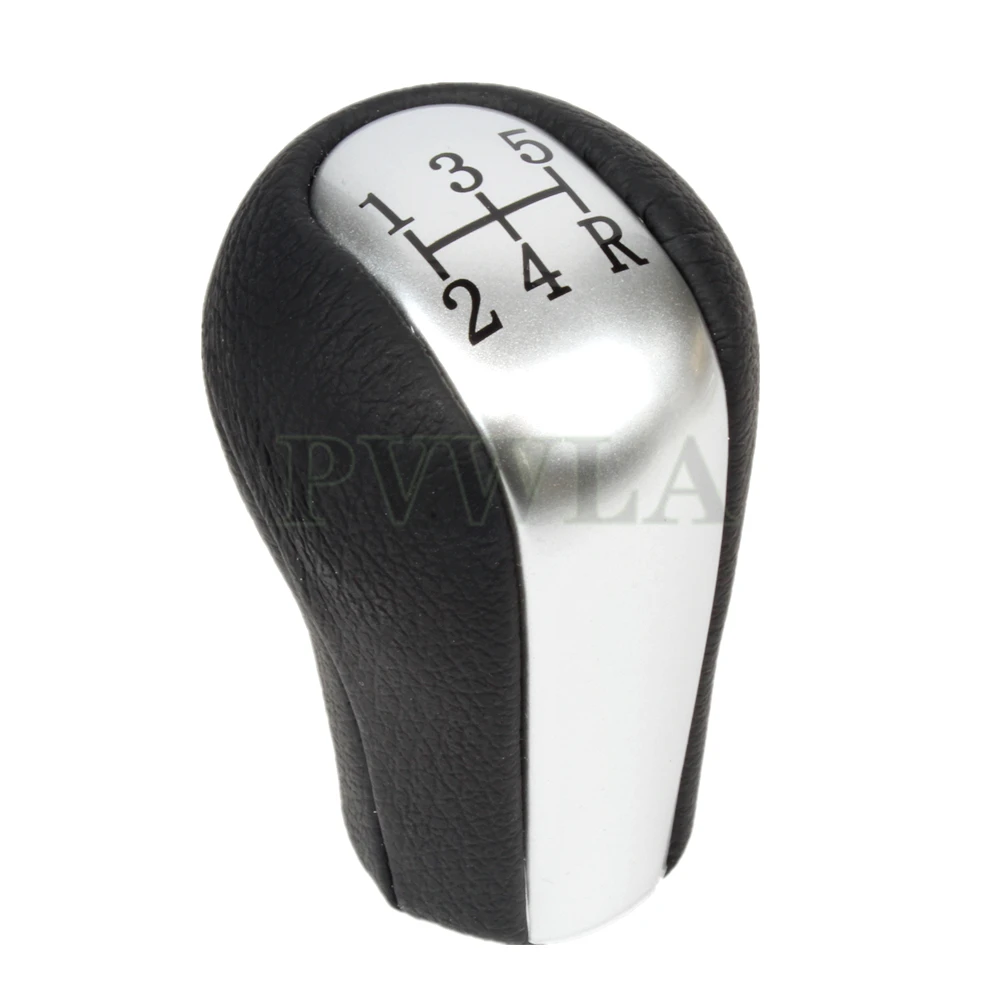 5/6 Speed Manual Stick Gear Shift Knob And PU Leather Boot For Toyota AVENSIS T25 MK2 II  2003 2004 2005 2006 2007 2008 2009