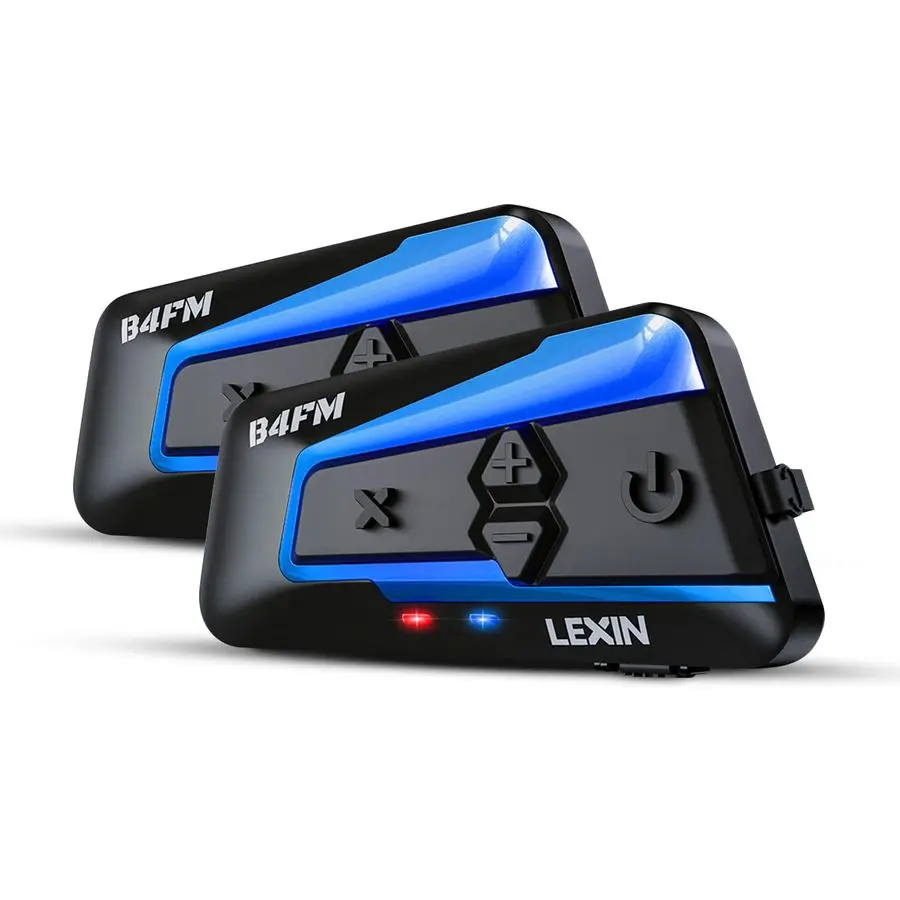 

Мотоциклетная Bluetooth-гарнитура B4FM, Bluetooth-гарнитура для шлема 10 гонщиков, универсальные системы связи IP67 с функцией обмена музыки,