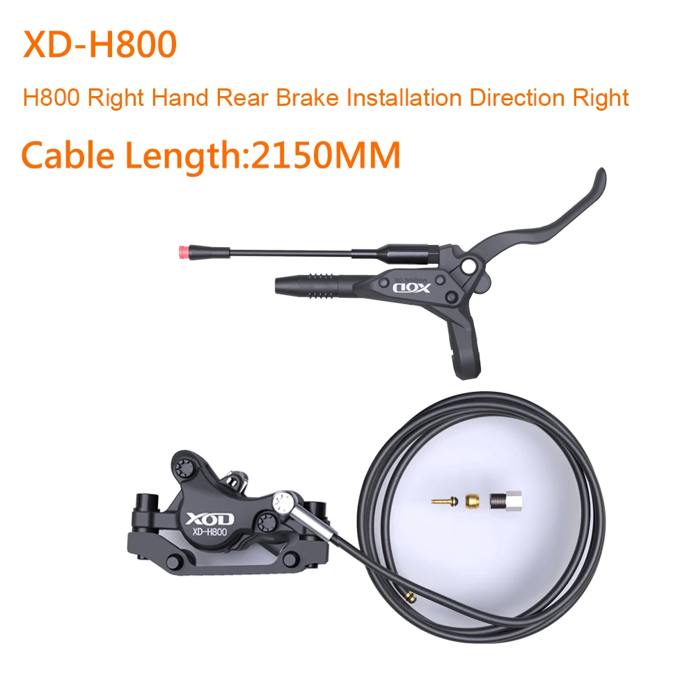 XOD H800/H880 Elektrische Scooter Hydraulische Schijfrem voor KUKirin G2 Master G2 Ultra G2 PRO 2025 Elektrische Scooter Hydraulische olie b