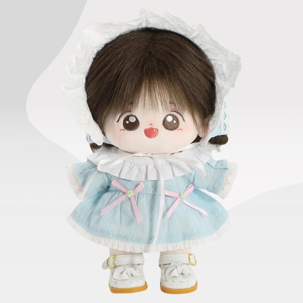 Ropa falda con lazo 20cm ropa de algodón pañuelo para la cabeza ropa de algodón de encaje traje Mini ropa regalo para niños