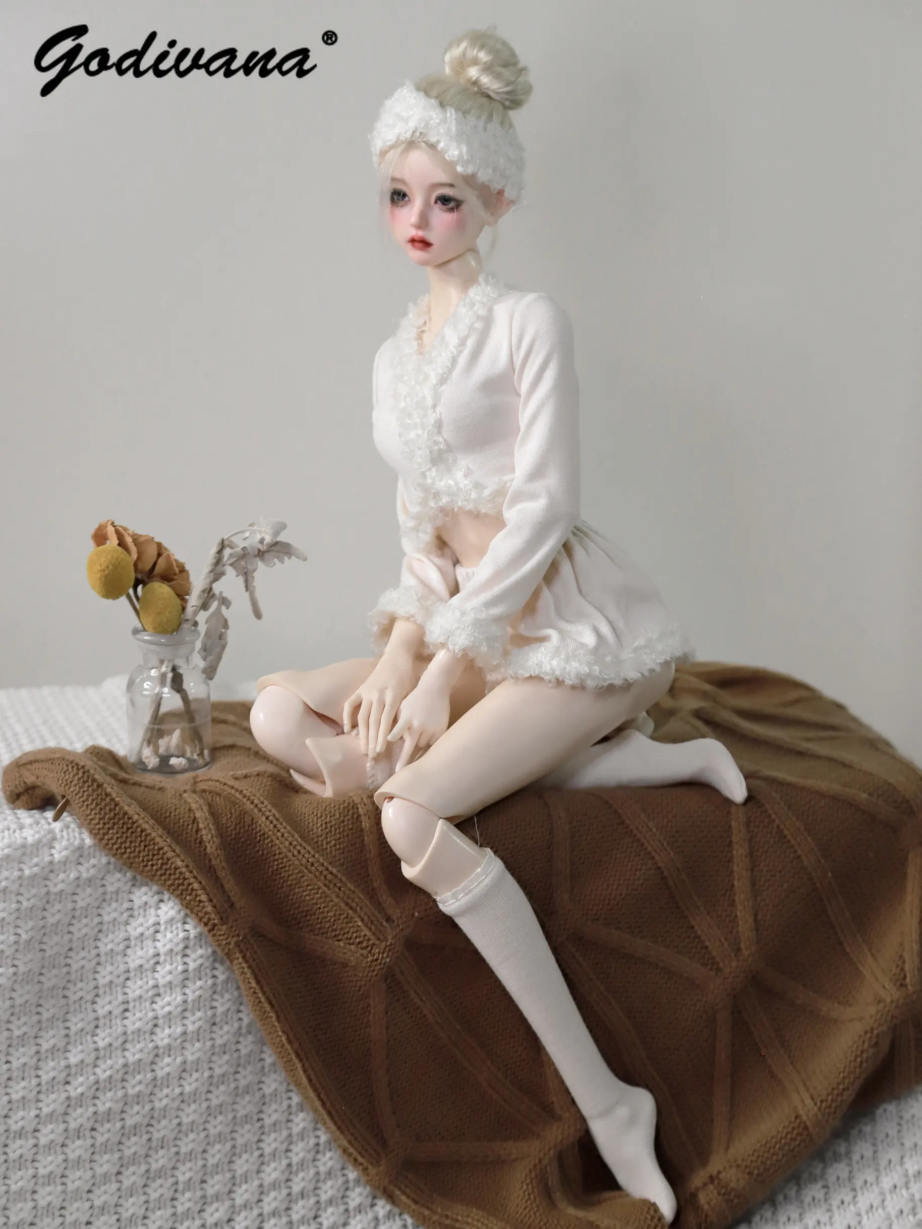 Set Pakaian Boneka BJD 1/3 Coq - Elastic Lace Trim ulasan dan harga
