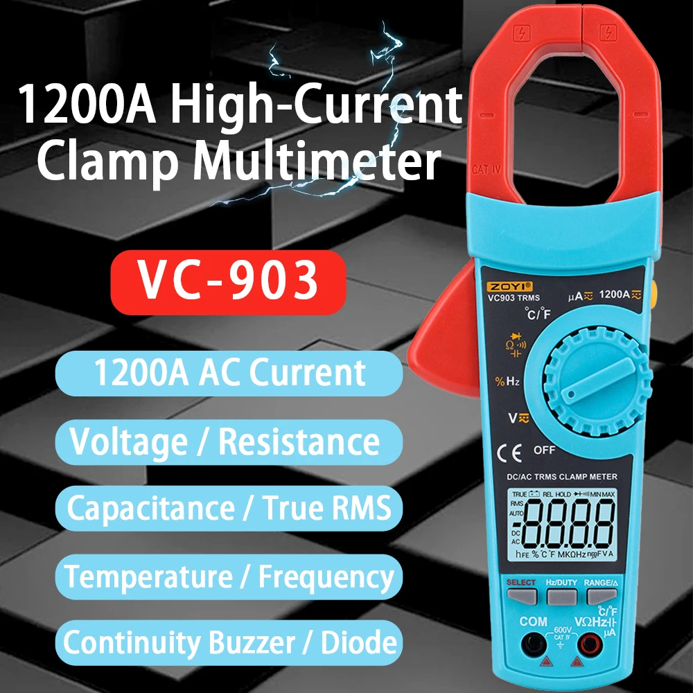 Zoyi Clamp Meter 90…