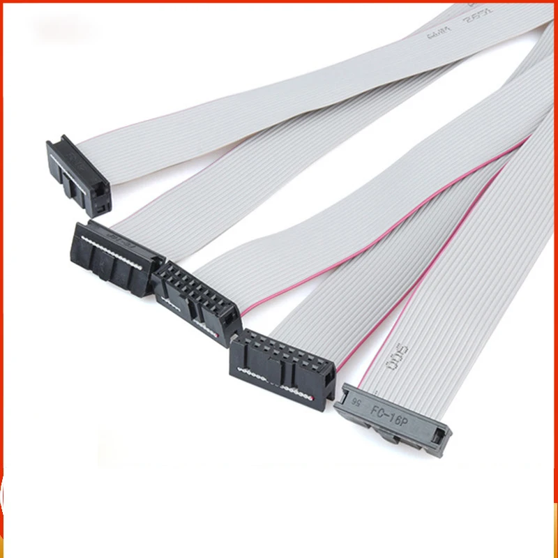 

2.54mm IDC 8-Pin Ribbon Cable, Male to Female IDE Extension 30cm 3PCS for DIY PCB, Arduino, Raspberry Pi