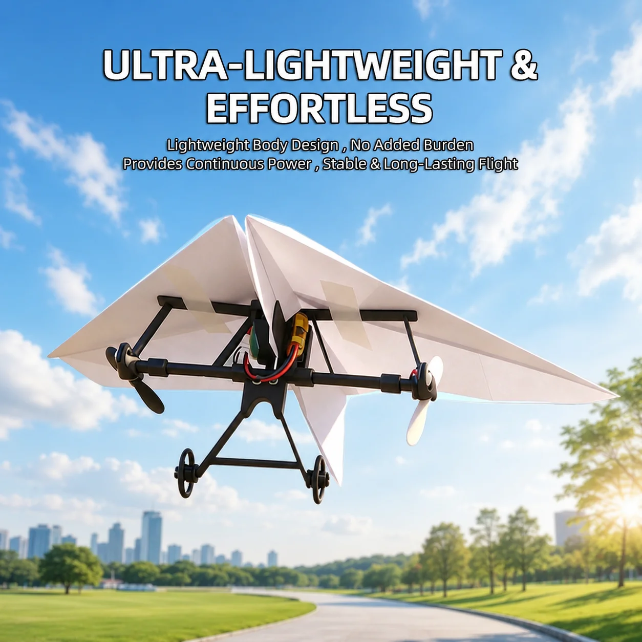 DIY RC Paper Airplane Kit Remote Control Electric Power Module Mini Glider UAV Aircraft STEM Educational Flying Toy for Kids
