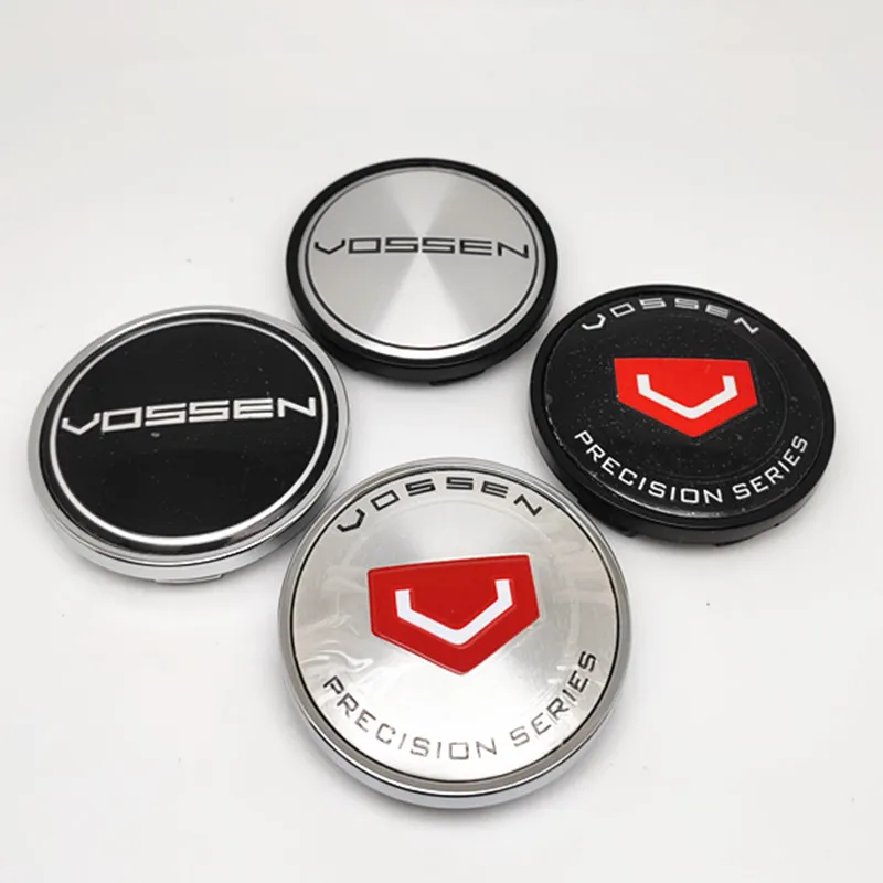 4pcs 62mm 58mm Vossen Wheel Cap Cover Rims Center Hubs Emblem Dustprrof Car Styling Accessories