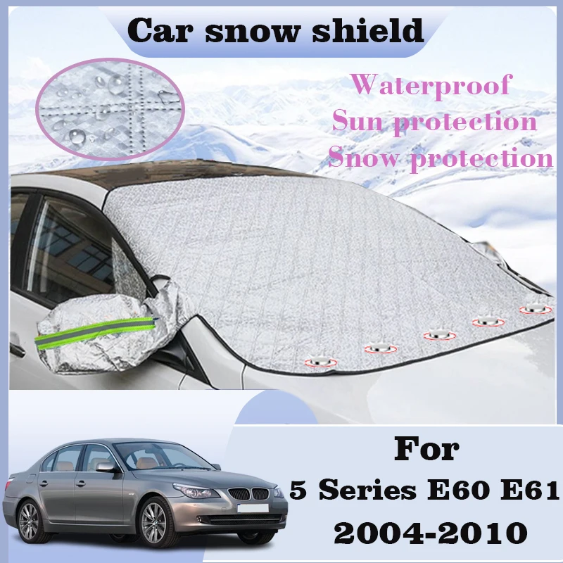 

Car Snow Shield Covers For BMW 5 Series E60 E61 2004-2010 Front Windshield Cover Sunshades Anti-snow Dust-proof Cars Accessories