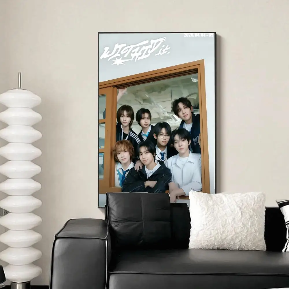 I-IDID Kpop Fly Rapper Album Poster Home Living Bed Room Bar Hallway Sticky Wall Printing Waterproof Aesthetic Decor - view 3