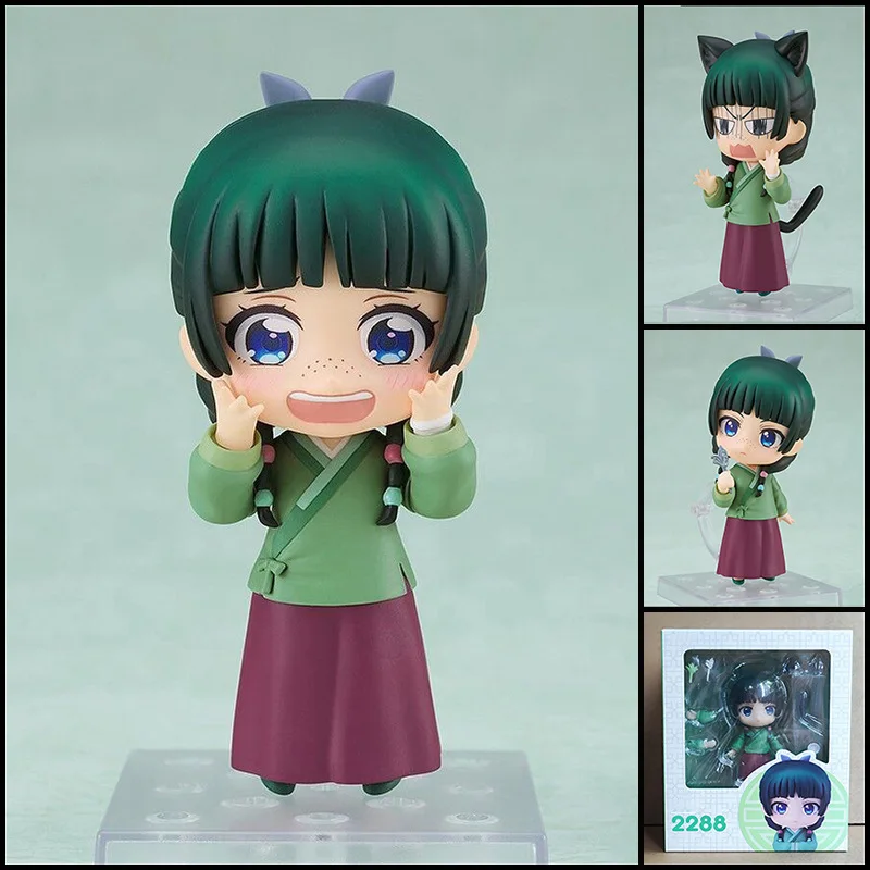 

Новая фигурка Maomao из «Дневников аптекаря» в Q-версии с возможностью смены лиц, аниме-персонаж, настольный декор, коллекционные игрушки, праздничные подарки