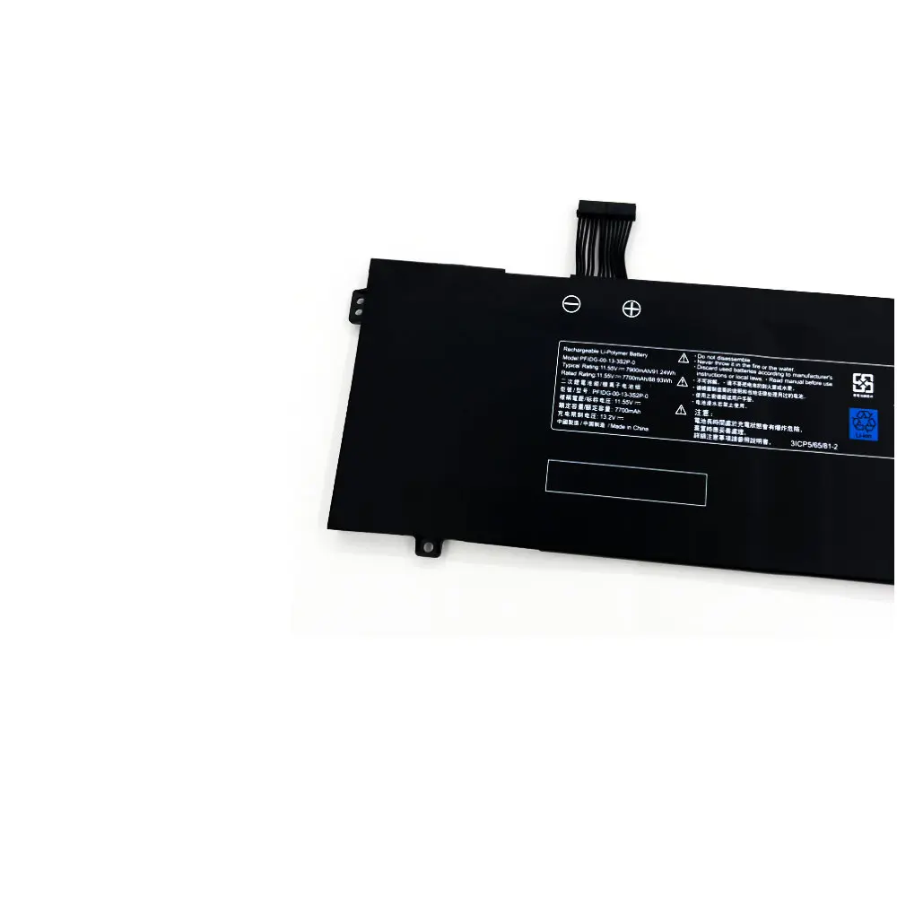 New PFIDG-00-13-3S2P-0 PFIDG-03-17-3S2P-0 Laptop Battery For Getac Rugged Tablet PC 11.55V 7900mAh