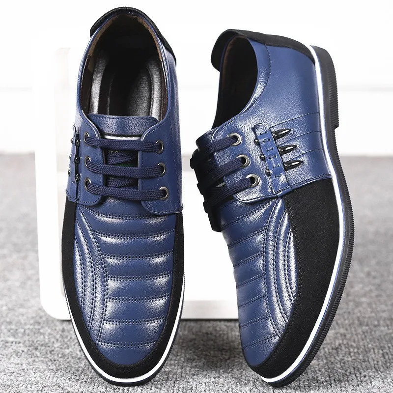 size 38-46 casual sneaker PU leather casual shoes for man luxury sneakers for man designer shoes casual business mocassin homme