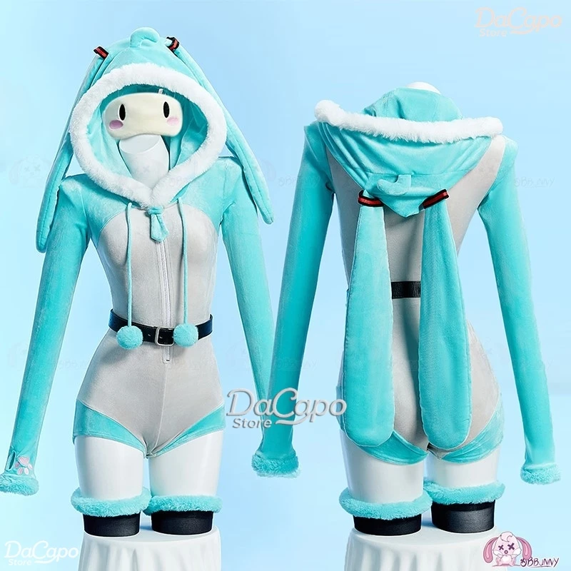 

MI Mikky Cos Doujin Comfy Soft Pajamas Sexy PJ Halloween Costume MIKUO Project Sekai Furry Homewear Anime Game Kawaii Bodysuit