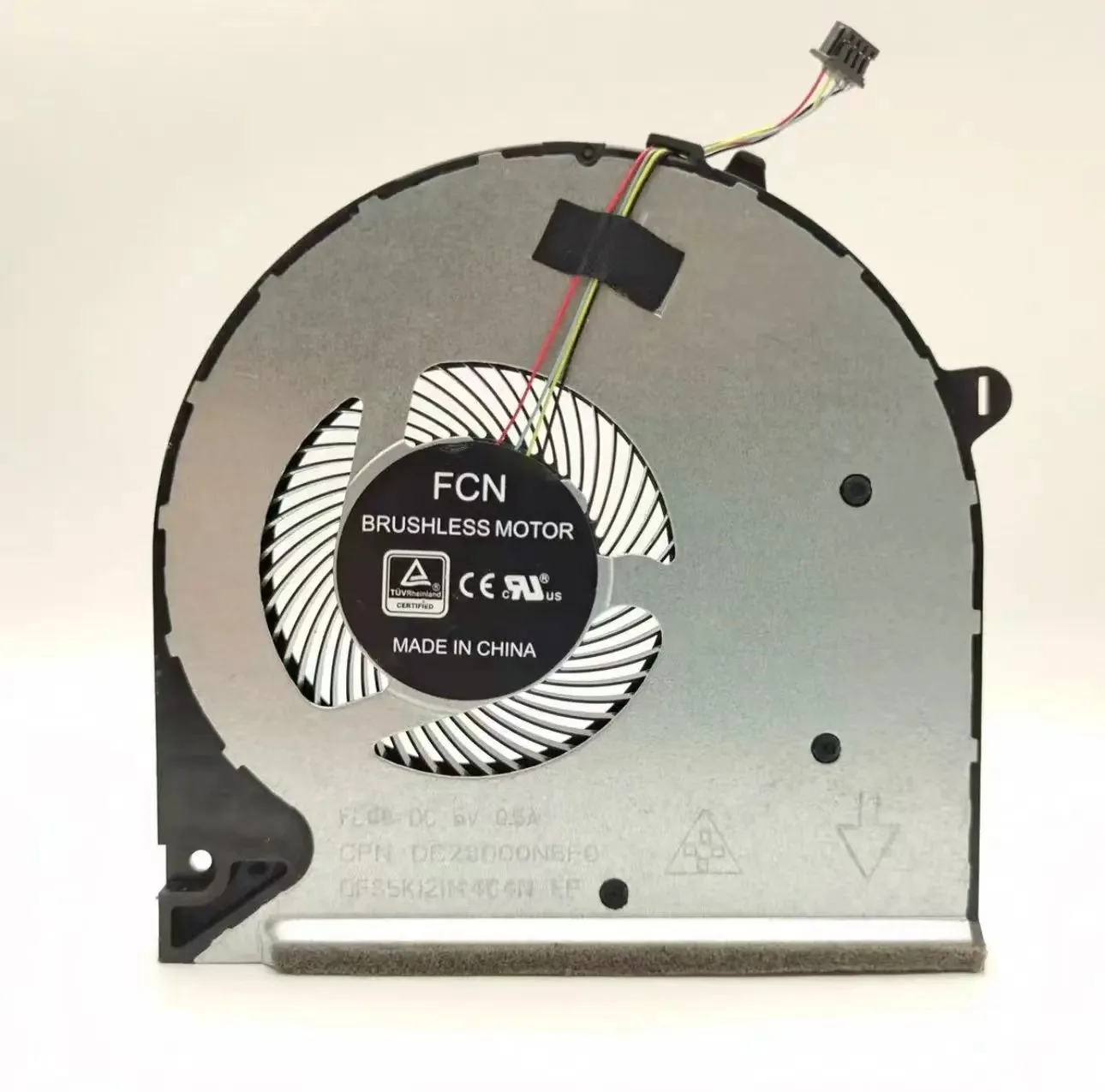 New For HP 250 G8 255 G8 255 G9 250 G9 15-DU 15S-DU0002TX 15-DW 15S-DY TPN-C139 Notebook CPU Cooling Fan L52034-001 DC5V 4-Pin