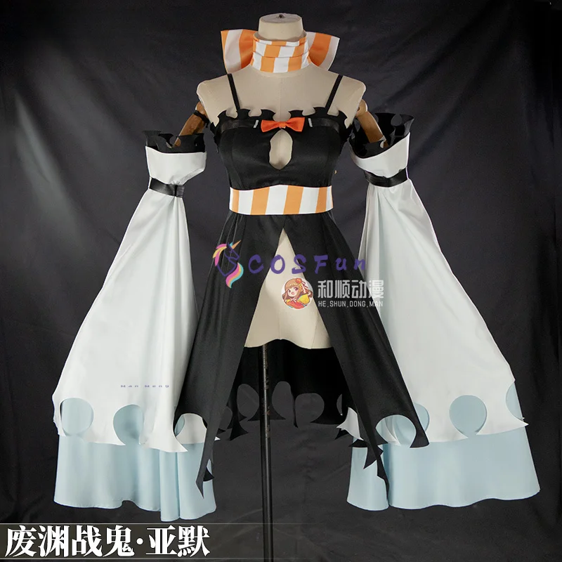 

GACHIAKUTA Amo Empool Cosplay Costume Sexy Uniform Halloween Party Role Play Outfit Women COSFun
