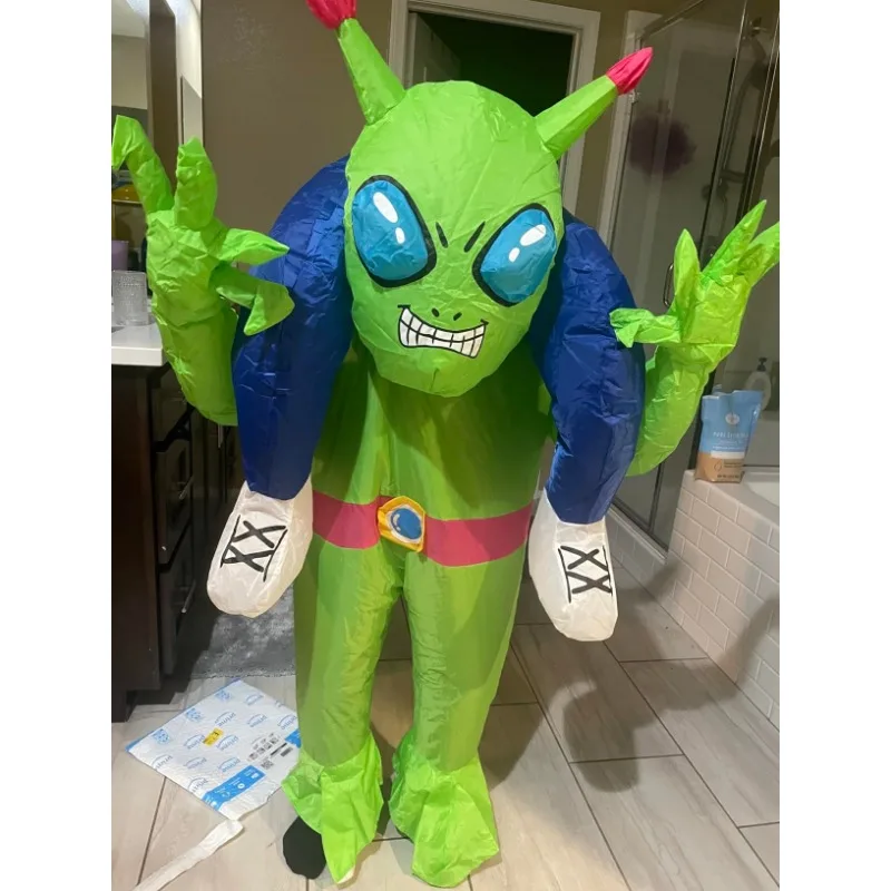 

Inflatable me, adult costume, adult alien suit, men's and women's carnival carnival cosplay dress up, adult inflatable suit