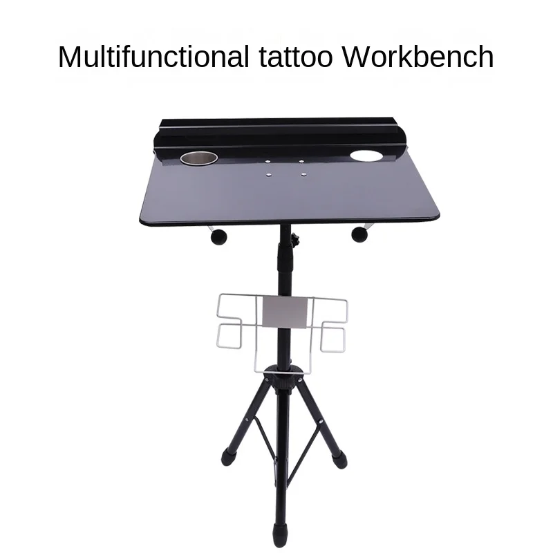 

Detachable Tattoo Desk Table Portable Compact Stand with Ink Box Height Adjustable Body Art Permanent Makeup Tattoo Accessories