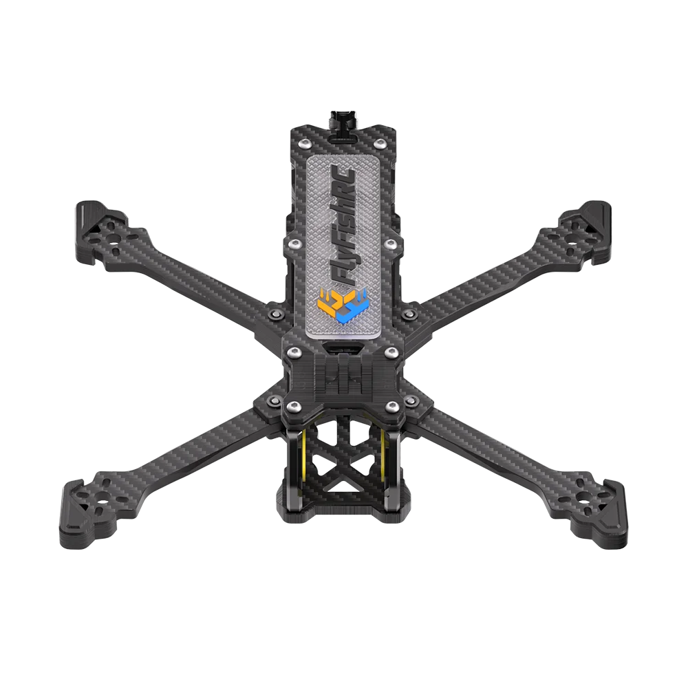 FlyFishRC Volador VX3 VX3.5 Kit de marco estilo libre de 3 pulgadas y 3,5 pulgadas compatible con la unidad de aire DJI O3 para FPV