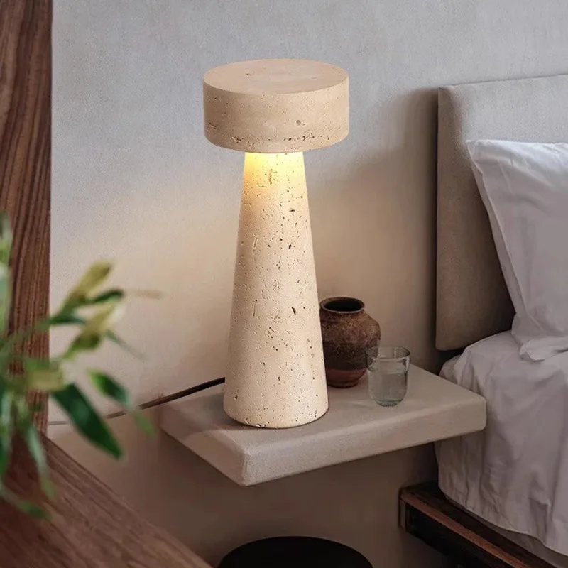 Desk Lamp Retro Tricolor Table Lamps  Bedroom Desktop Mood Light Home Decor