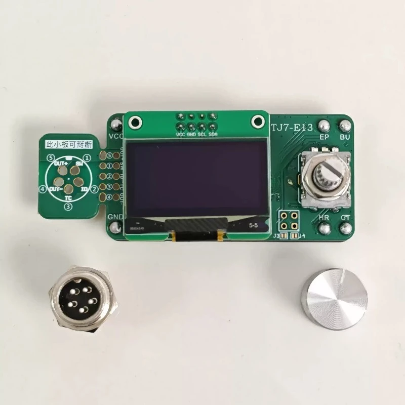 T12-C245-210 Six-in-one 1.3-inch OLED Welding Table Control Board, Constant Temperature Electric Soldering Iron T20-C115