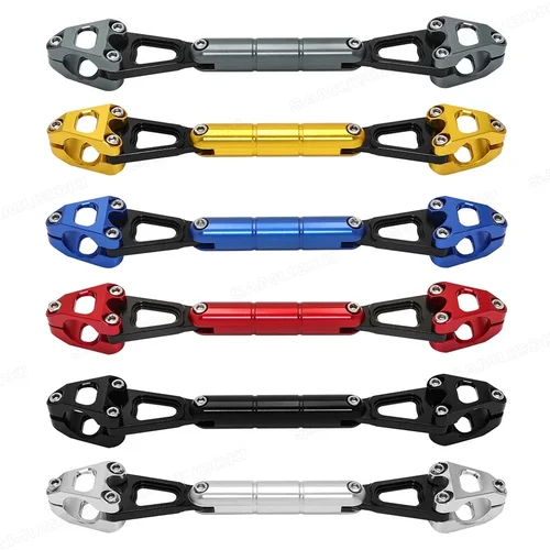 Imagen 2 del producto Para HONDA PCX 125 150 160 PCX125 PCX150 PCX160 extensor de manillar de barra transversal de motocicleta soporte de lámpara de luz soporte de teléfono soporte GPS