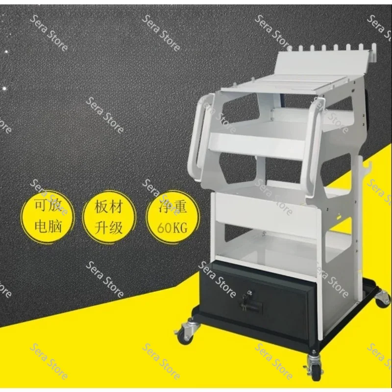 Multi-Purpose Tool Cart For Motorcycles & Cars - Efficient Repair Storage Solution Tool cart mobile trolley