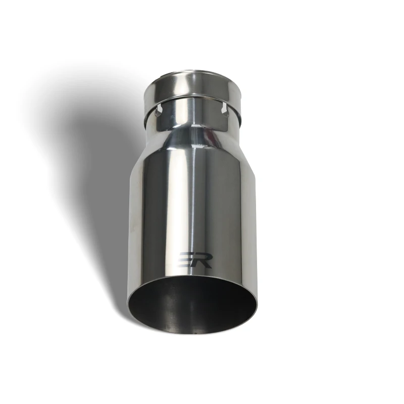 1PCS Auspuff Endrohr Edelstahl Universal Automobil auspuffrohr Schalldämpfer Auto zubehör modifikation